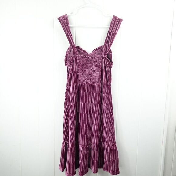 Betsey Johnson Womens Velvet Knee Length Sheath Dress Large - Picture 7 of 11